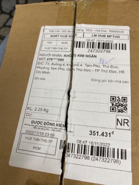 Tôi đặt hàng 10 cuoins giá 34000 mà giao có 6 cuốn đơn hàng là 149,991 mà ở ngoài ghi 351.413 và tôi đã trả 352000 giờ sao hả ship?