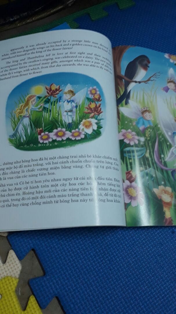 truyện hay, khổ sách to, hình vẽ đẹp, các bé rất thích