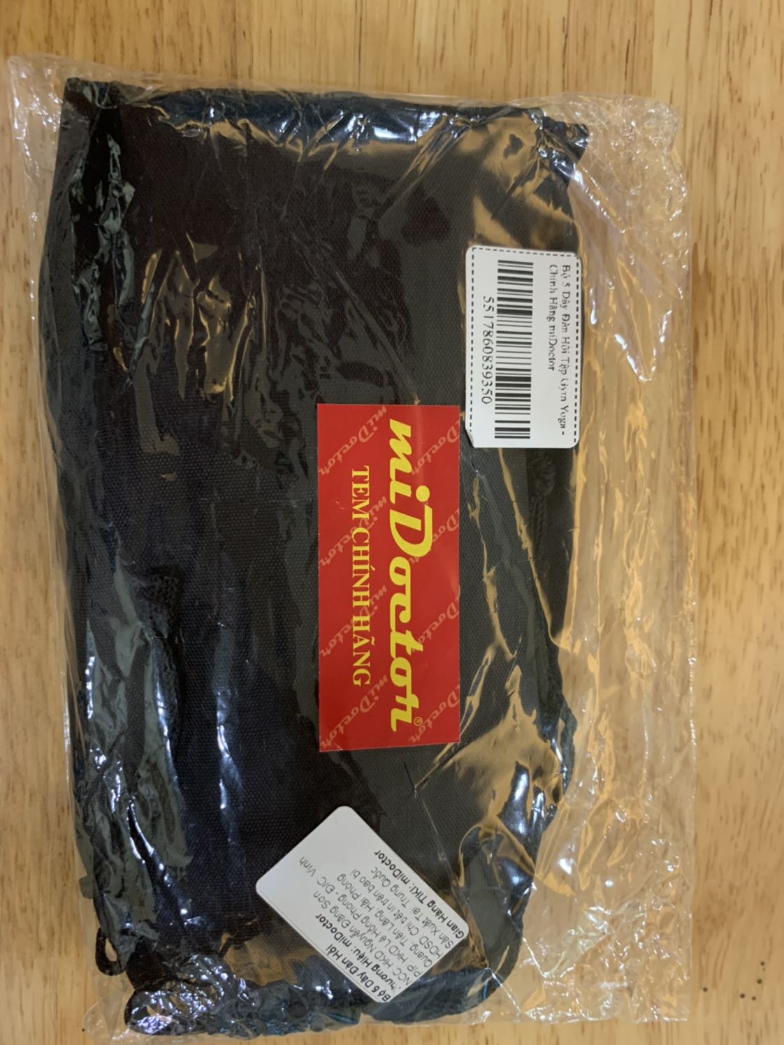 Hàng rất ổn so với giá tiền, 2 dây xanh hơi nhẹ chút, cho nữ tập sẽ hợp lý mà 3 dây còn lại tập đã kinh khủng luôn nhé các ban, dây đen mình thấy tương đương tạ 5-8kg .. có cái này tập gym tại nhà quá tốt luôn... sp chính hãnh của miDoctor nên có phần yên tâm hơn, cơ thẻ cám ơn và *** liên hệ nếu có chục chặc gì,...  sẽ giới thiệu cho nhiều ng ủng hộ shop tiếp, cám ơn tiki vag shop nhé Hàng rất ổn so với giá tiền, 2 dây xanh hơi nhẹ chút, cho nữ tập sẽ hợp lý mà 3 dây còn lại tập đã kinh khủng luôn nhé các ban, dây đen mình thấy tương đương tạ 5-8kg .. có cái này tập gym tại nhà quá tốt luôn... sp chính hãnh của miDoctor nên có phần yên tâm hơn, cơ thẻ cám ơn và *** liên hệ nếu có chục chặc gì,...  sẽ giới thiệu cho nhiều ng ủng hộ shop tiếp, cám ơn tiki vag shop nhé