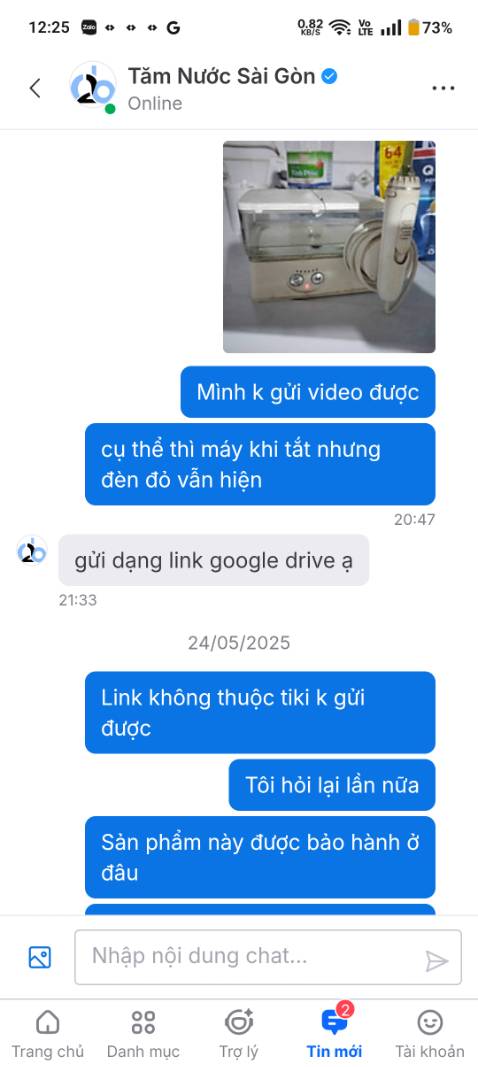 sản phẩm bảo hành 3 tháng, máy hết hạn bảo hành, shop k hỗ trợ sửa chữa, k cho địa chỉ sữa chữa, nói chuyện vòng vô kéo dài thời gian, còn nói xiên nói sỏ khách hàng như kiểu hàng đã bán rồi là xong ( shop hèn) mn mua sản phẩm nên xem đánh dịch vụ của shop, đừng vội đánh giá sản phẩm , hối hận giống mình. Đã liên hệ với tiki, tiki kêu mang ra ngoài sữa ( quá thất vọng)