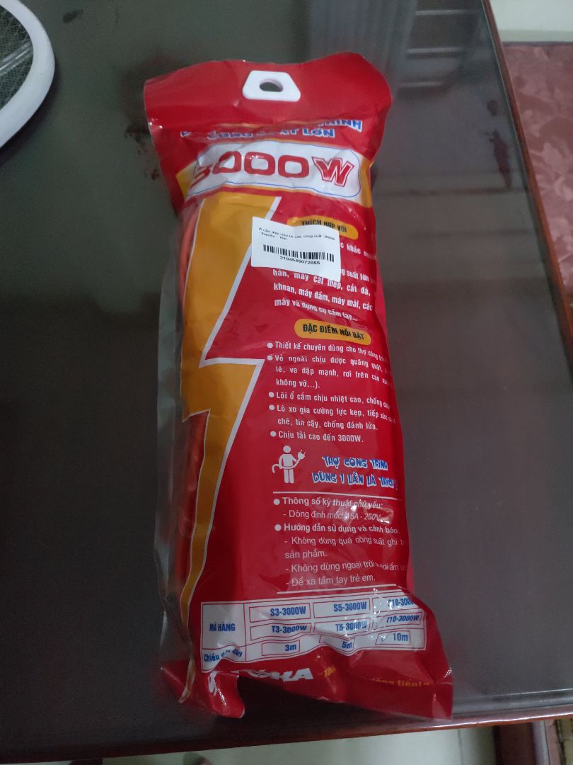 Ổ điện công suất lớn phù hợp với thợ công trình xây dựng. Sản phẩm chất lượng 5 sao.