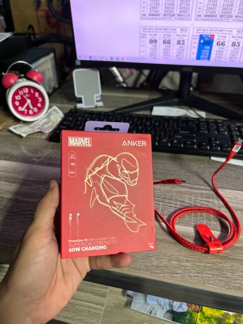 Thành phẩm đóng gói đẹp.
Hàng Anker thì dùng yên tâm.
Bảo hành ok khi mua của Tiki.