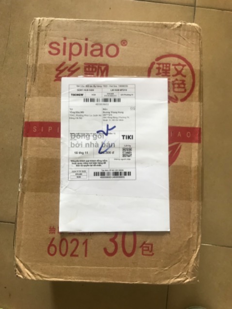 Hàng giả hai gói đánh dấu