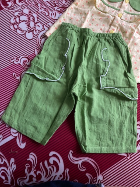 Bộ đồ siêu cưng luôn ạ. Đẹp từ form đến chất vải. Săn sale nên giá khá ok nè.🥰🥰🥰