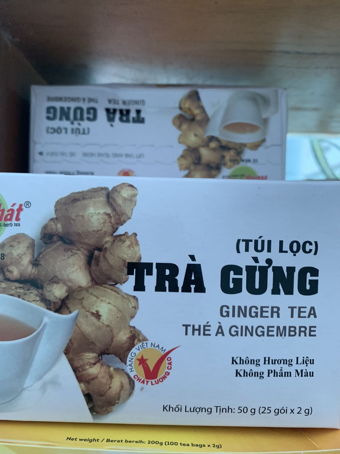 Vị gừng già thơm nồng rất thích, mình xài loại này 5 năm rồi