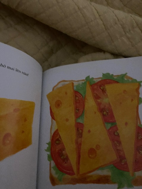 con mình thích sách ít chữ nên mua ehon bên này rất hợp, còn giúp con tập vẽ theo