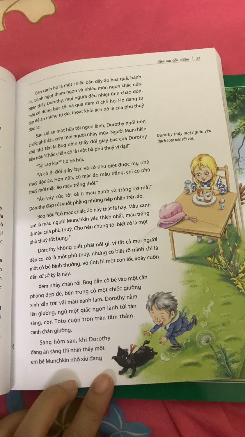 Bé nhà mình (8t) thích mê bộ này. Ngày nào cũng xin được thêm 15ph đọc truyện cho đến hết. Truyện của NXB Mỹ thuật hình đẹp, chữ rõ ,rất thu hút *** bé.