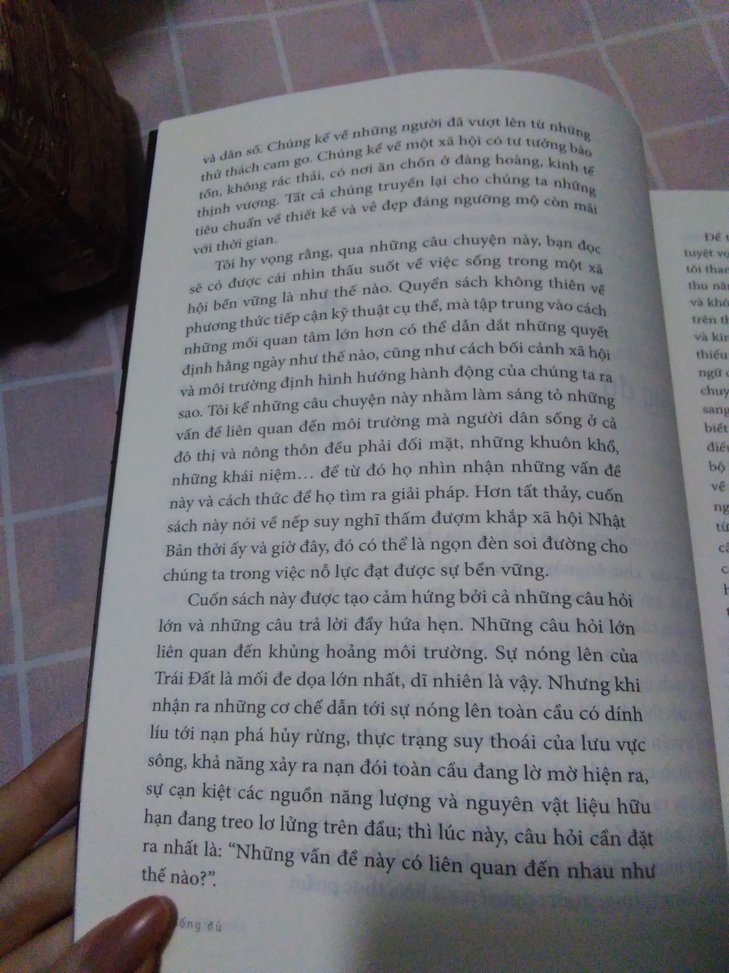 khổ sách to, phù hợp mở ra rồi nghiên cứu ghi chép, giấy thơm, mịn, bìa rất xinh, đọc sơ qua thì sách tìm hiểu về nhật bản, những lối sống xưa, bản vẽ minh hoạ xinh đẹp, nên mua nha
