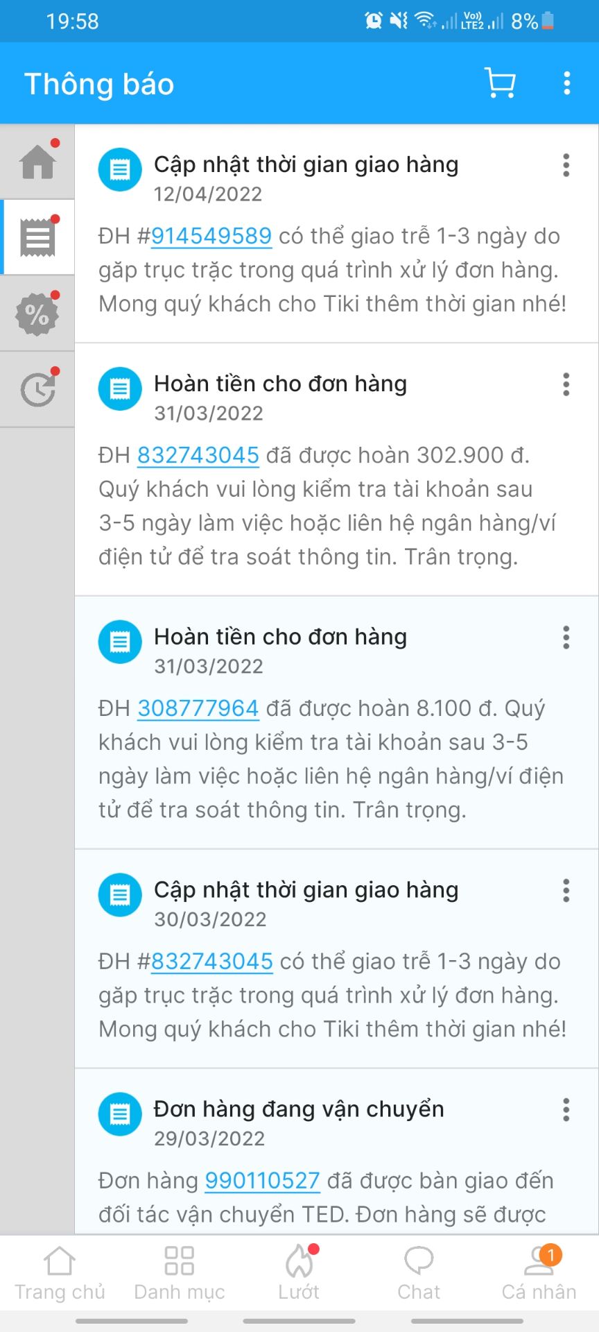 *** đảo hủy đơn k có lý do, để khách khiếu nại nhiều lần vẫn không chịu giải quyết