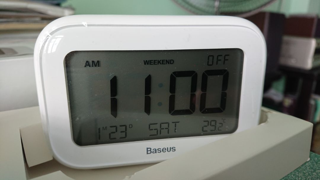 Đồng hồ hẹn giờ Baseus Heyo Rotation LED Countdown Timer Pro