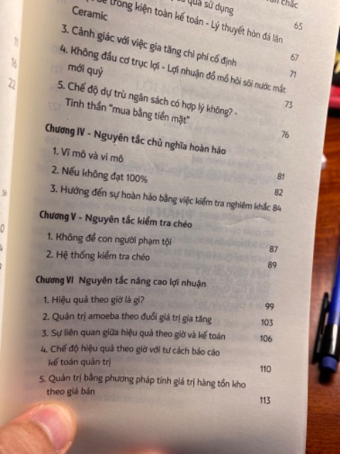 Đoic ngay phần kiểm tra chéo. Mới hiểu tính thực chiến của cụ Inamori như nào. Khuyên mn đọc full các quyển của cụ. Level nhận thức lên. Lm Kd Biết điều gì là đúng đắn

Tiếc Tiki k còn Gói tikinow. K thì sức mua phải x5 bây giờ😓
