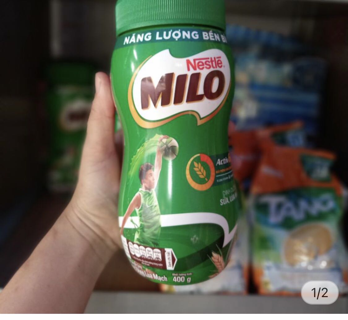 Sữa bột pha rất thơm các bé rất thích uống