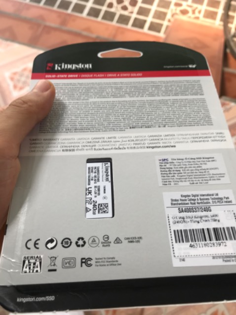 Shop giao hàng nhanh chóng, đóng gói kỹ càng, cẩn thận. Sp đúng như shop mô tả. Ổ cứng dễ lắp đặt, thông số đúng của nhà sx. Mình sử dụng thấy khá là nhanh. Mình mong là sp sẽ đc bền lâu. Cảm ơn shop về sp này.