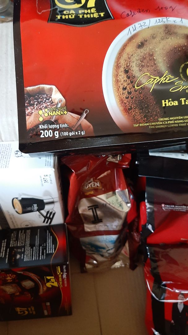 Đặt 5 sản phẩm, 7 mặt hàng, đầy đủ, nguyên vẹn. Đã uống, mua ở các tiệm quanh nhà, nhưng đặt hàng rẻ hơn. Về chất lượng chắc chắn hơn tiệm, vì chính hãng. Ưng ý với Shop, hài lòng Tiki.