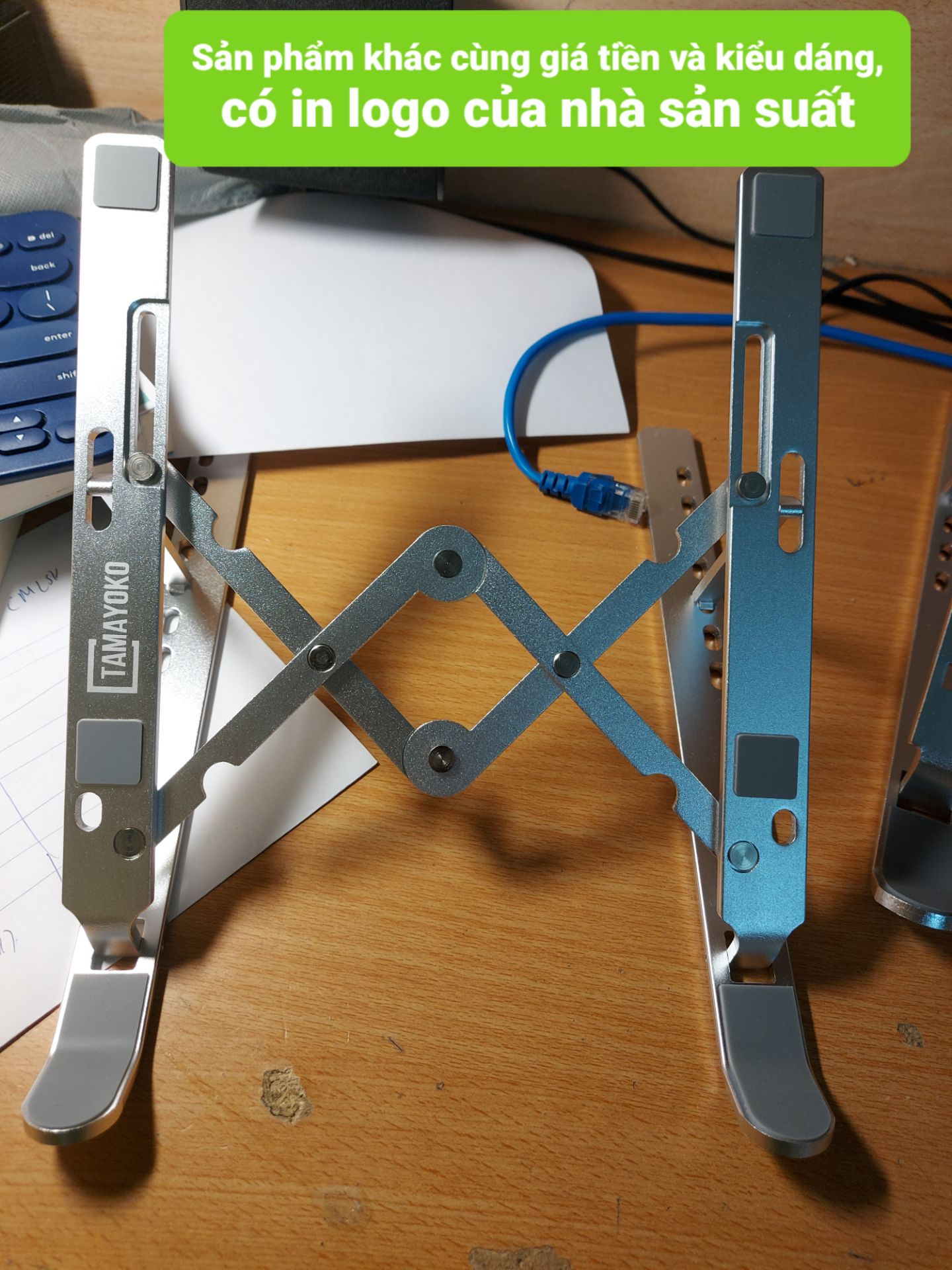 Hàng fake, lỏng lẻo , k chắc chắn. Trước đây mình đã mua 1 cái tương tự của Tamayoko, thì rất chắc chắn và có in logo của nhà sản suất. Thất vọng về sản phẩm và đồng tiền bỏ ra !