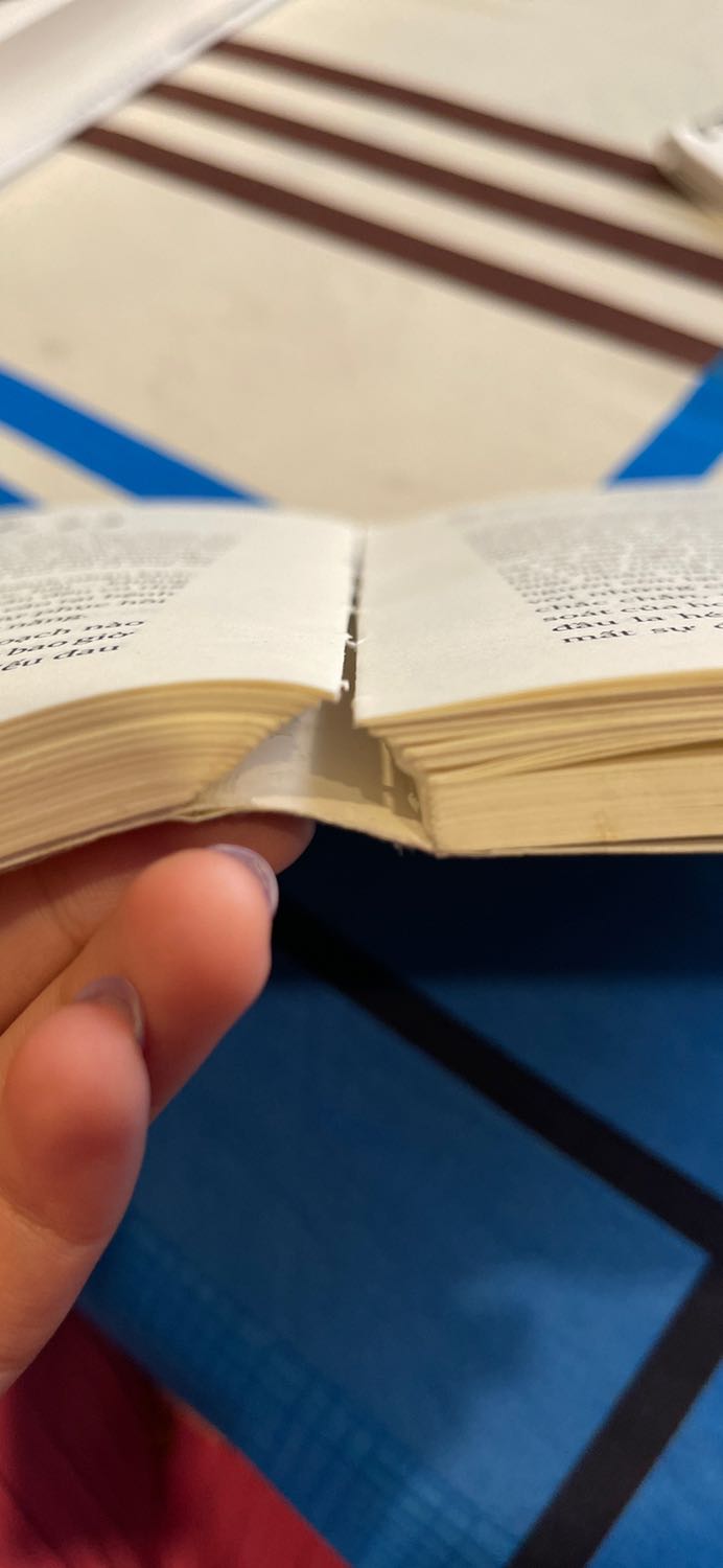 Chưa đọc hết cuốn sách mà bìa sách muốn rớt ra luôn rồi. Bên đây bán sách giả hay sao mà chất lượng tệ đến bực mình.