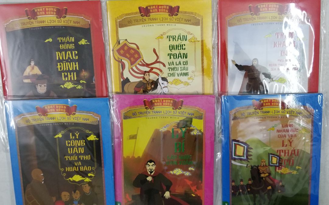 Bộ sách lịch sử dưới dạng truyện tranh rất hay và dễ hiểu cho học sinh tiểu học. Đã mua 10 quyển và đây là những quyển mua thêm.