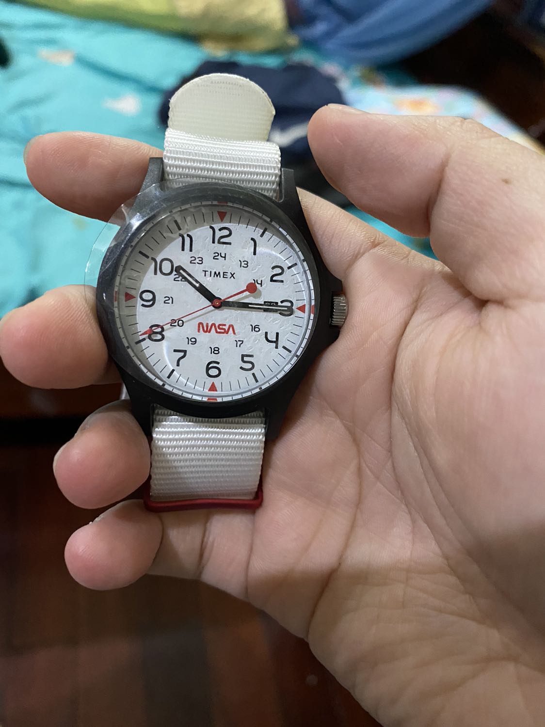 Mua ng h Unisex Timex Acadia X NASA TW2T92700 Tr ng Tiki