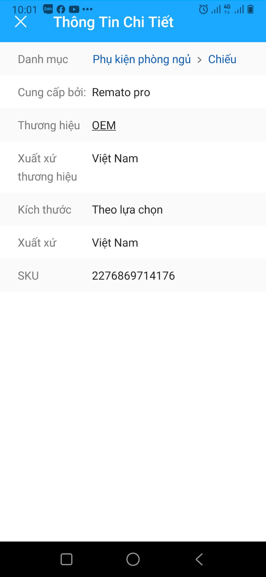 Hàng ghi xuất xứ Việt Nam, xuất xứ thương hiệu cũng Việt Nam nhưng nhận hàng nhãn lại là thương hiệu Trung Quốc và mặt chiếu còn bị thủng một lỗ. Hàng ghi xuất xứ Việt Nam, xuất xứ thương hiệu cũng Việt Nam nhưng nhận hàng nhãn lại là thương hiệu Trung Quốc và mặt chiếu còn bị thủng một lỗ.