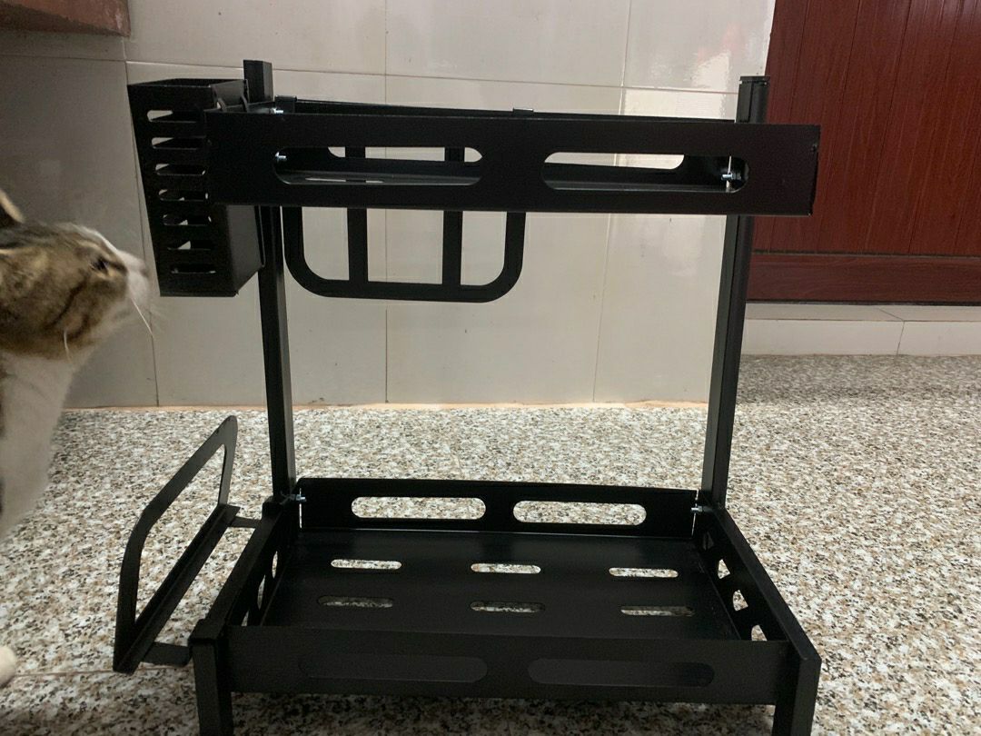 Tổng thể khá là chắc chắn. dễ lắp ráp, shop hướng dẫn rất tận tình. kệ kẹp. sẽ rủ em dâu mình mua thêm.hi.