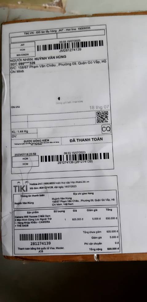 Hàng rất OK nha ,có 1 điểm trừ là dây nguồn ngắn quá muốn cắm vào được ổ điện trong nhà thì phải kéo dây thêm.