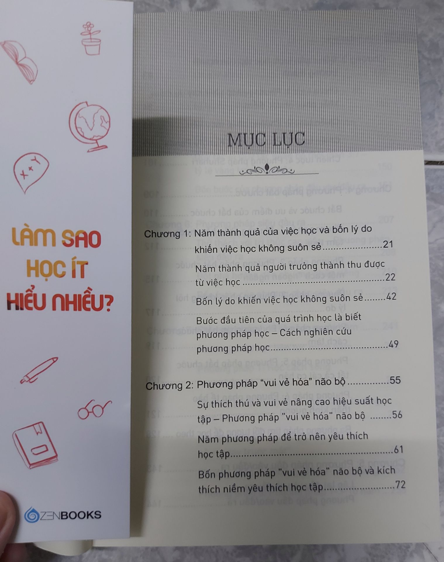 Sách của bác sĩ tâm thần Nhật, cùng với cuốn về sách đọc sách là 2 cuốn hay. Tác giả có những phương pháp hiệu quả để ghi nhớ khi họv tập như đầu vào đầu ra. Đây là một cuốn sách hay dành cho các bạn muốn học và ghi nhớ lâu. Sách hay