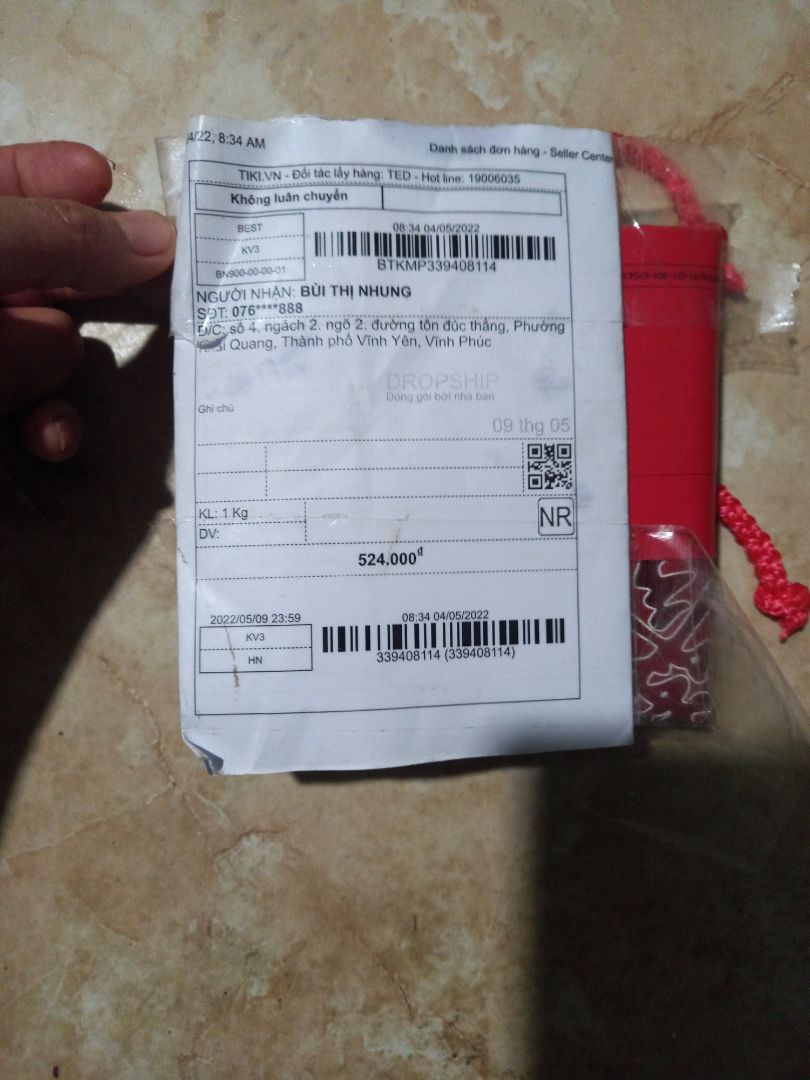 hàng vỡ be bét.ko chấp nhận nổi. mong shop đổi hàng cho mình trong thời gian sớm nhất.