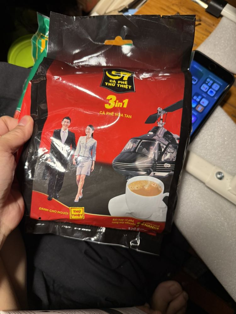 Cà phê loại này tiện lợi, dễ mang đi, cho nên cũng hay mua