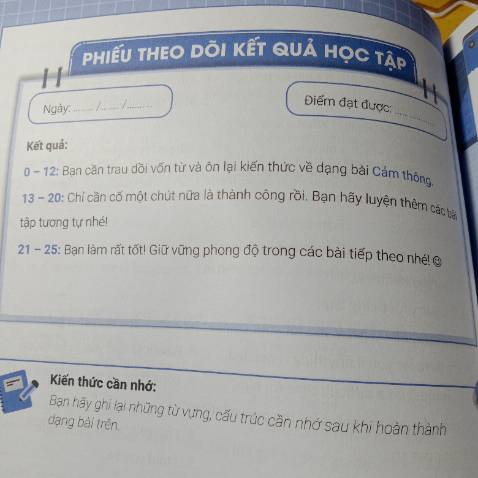 Chx học xong nên ko thể đánh giá toàn diện. Nhưng nói chung là ổn, kiến thức ok, màu sách đẹp mắt, giấy thơm. Tùy theo cảm nhận mỗi người mà biết có nên chỉ học 1 bộ sách ko. Mình nghĩ mấy bạn thi chuyên Anh cần mua thêm, ko phải là sách ko đủ mà làm nhiều bài, nhiều sách sẽ tốt hơn😉. Nên mua nha mọi người 🤗
