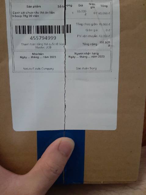 Đã nhận được sản phẩm,đóng gói cẩn thận