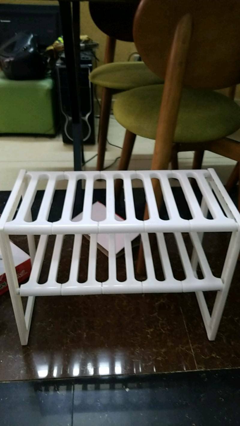 Kệ nhìn cũng châc chắn, để dưới gầm râdt tiện,