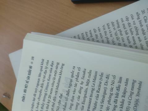 Quyển này là sách cũ đã được sử dụng, bằng chứng là bìa hư hại nhiều, không còn mới, trong sách dấu tay lật mép cũng rất rõ
Mình vô cùng thất vọng với quyển sách mà mình rất yêu thích mong được đổi lại quyển sách này, nếu dược thì mình sẽ vui lòng gỡ đi bình luận xác đáng này