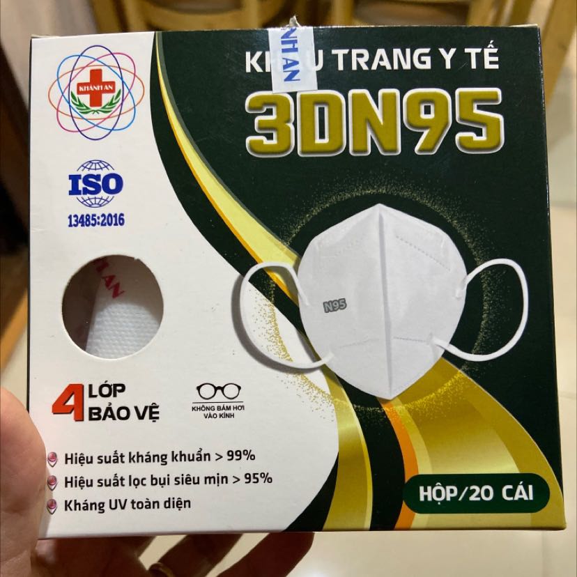Khẩu trang đẹp chất dày dặn. Đeo vừa ôm mặt mà ko bí thở. Sản phẩm chất lượng mình sẽ tiếp tục ủng hộ