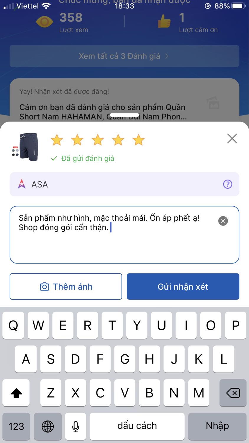Sản phẩm như hình, mặc thoải mái. Ổn áp phết ạ! Shop đóng gói cẩn thận.