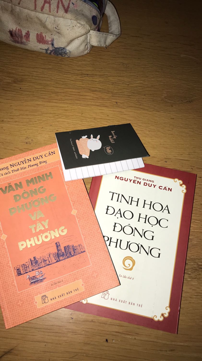 Sách còn nguyên NHƯNG ko có bọc nilon mà chỉ đơn thuần bỏ vào box r giao cho mình nên sách khá bụi phải lấy 1 tí nước lau
Do k có bọc ngoài nên 1 số trang bị dính Đen 
Còn lại tốt