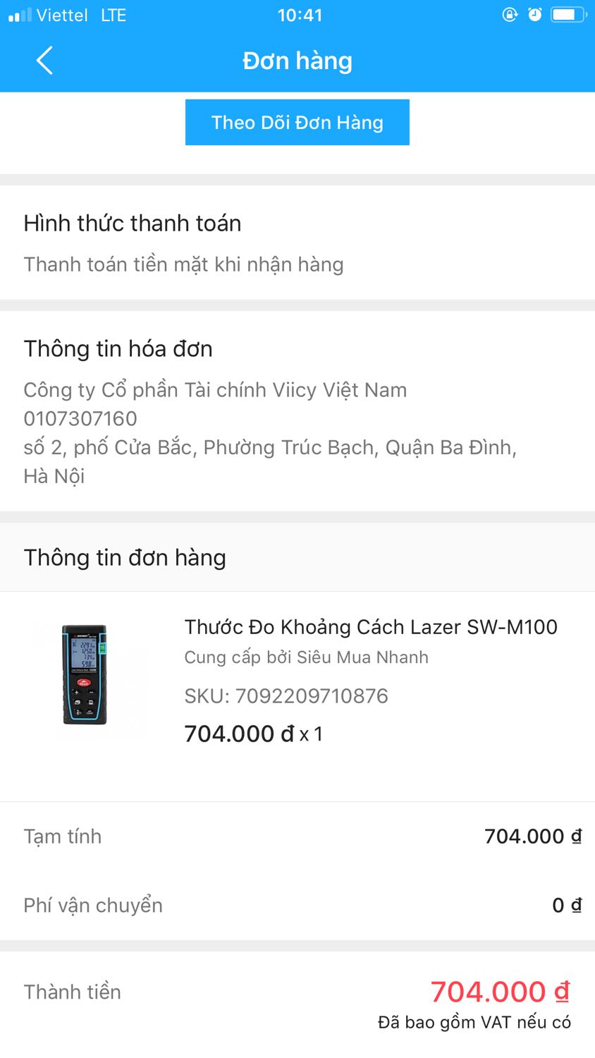Đặt hàng là 1 mã, giao nhầm mã khác!!! Mã này đời cũ. Đo có 60m thôi. Khác hẳn mã mình đã đặt! Đề nghị Tiki xem lại!