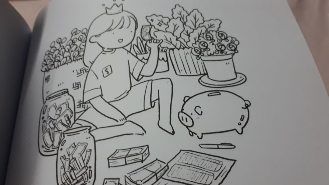 giấy rất dày xịn sò. Hình vẽ cute hột me rất hợp với những bạn iu sự dễ thương. tô bút sáp bút chì ko đc nhé mn bút lông thì tô lên màu đc nhưng cũng ko đều màu cho lắm. nói chug hàng rẻ mà đẹp :) . mong là sẽ có nhiều quyển sách hay như vầy. 96 trang ko biết tô khi nào mới hết ^^