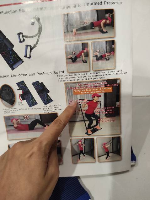 Thiếu hàng. Cái thanh ngang bị thiếu. Yêu cầu shop gửi lại đủ bộ giùm mình.
Gang tay tặng không hề giống hình. Là cái ống vải có lỗ. Ủa alo shop??? Shop lớn mà Làm ăn kì cục vậy