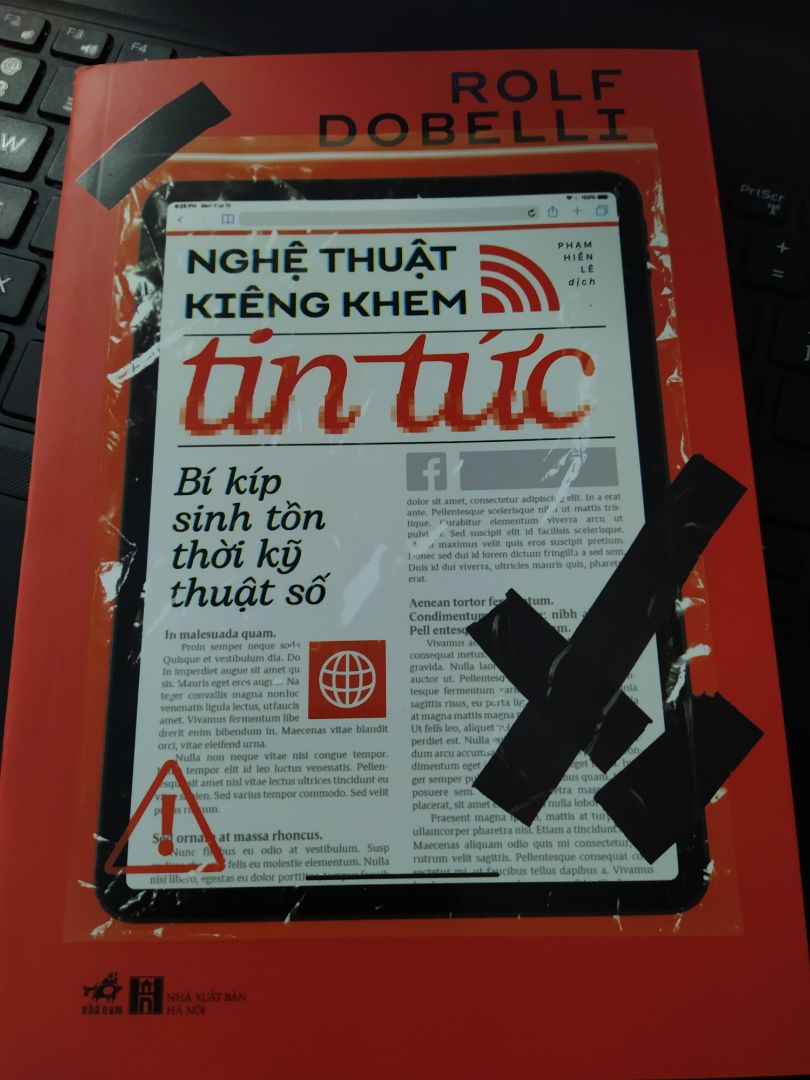 Sách dễ đọc, phù hợp với thời gian này khi mà lượng thông tin nhận được mỗi ngày rất nhiều, tràn lan, nhiều tin giả, tin lôi kéo dư luận,...