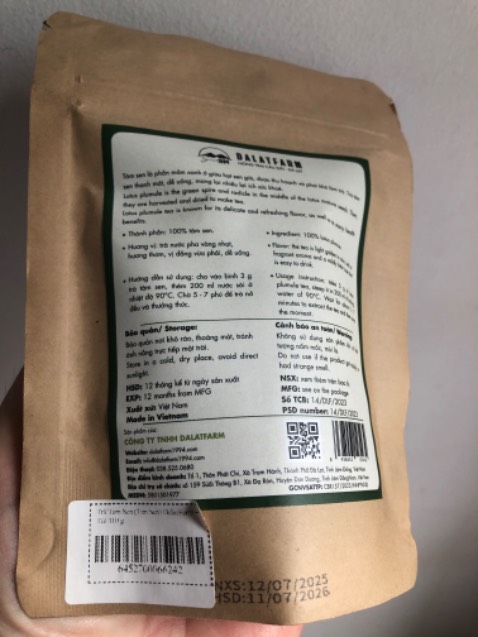 Mua lần này là lần thứ 3 (mỗi lần 1 gói).
Hàng nhận lần này nhiều bột.