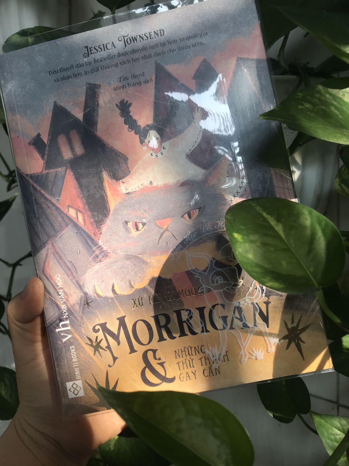 Còn chờ gì không mua ngay cuốn sách xinh xẻo, khá dày dặn nữa chứ. Cô bé Morrigan lạc lõng, bị lãng quên giữa chính gia đình mình. Và cuộc hành trình với những thử thách tại xứ Nevermoor đang chờ đón em. Về biên soạn mình thắc mắc có phải lỗi phông chữ không khi thường xuyên xuất hiện các chữ phông khác trong khi từ đó không phải nội dung cần nhấn mạnh gì.