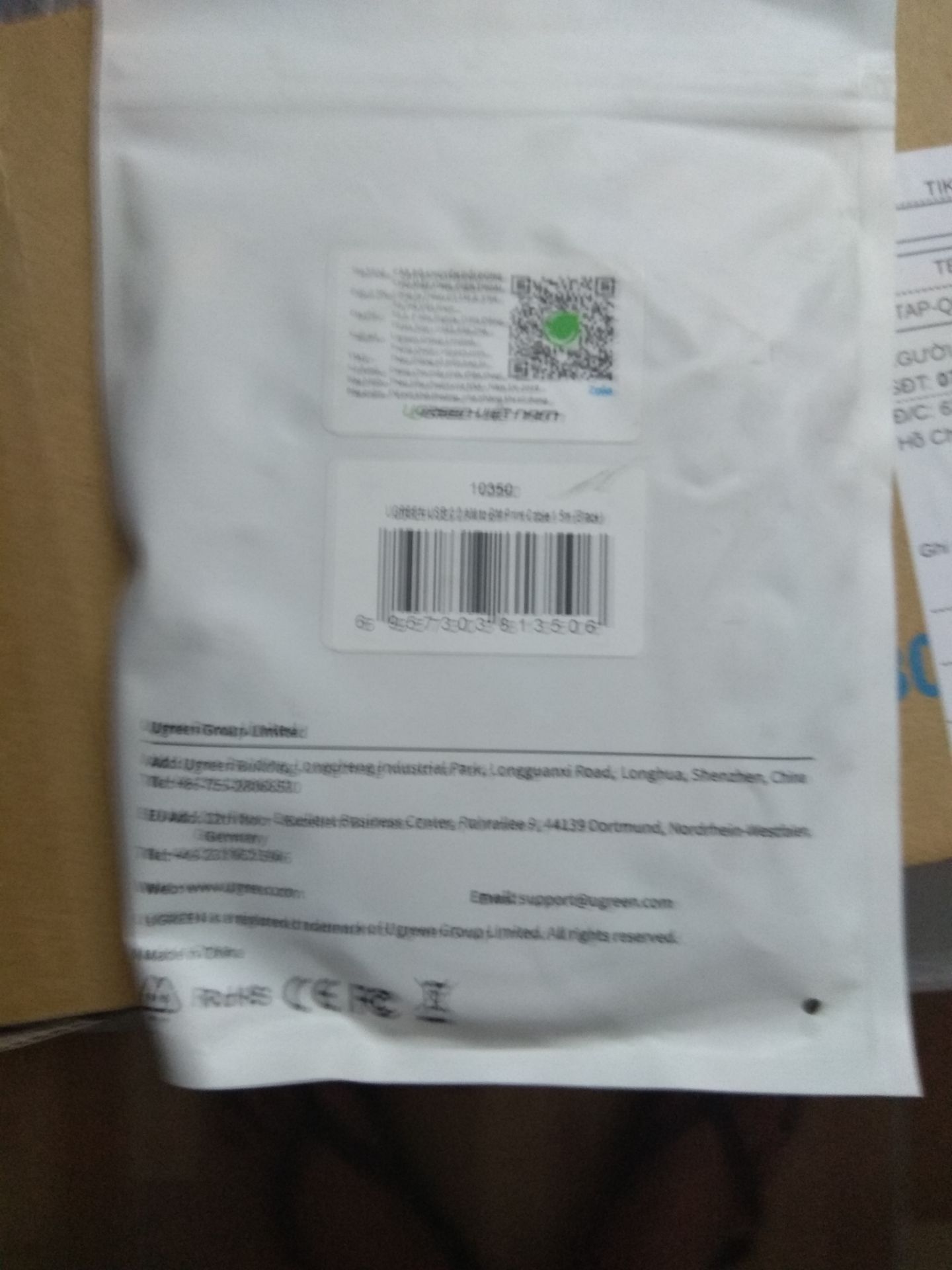 hàng đúng như QC