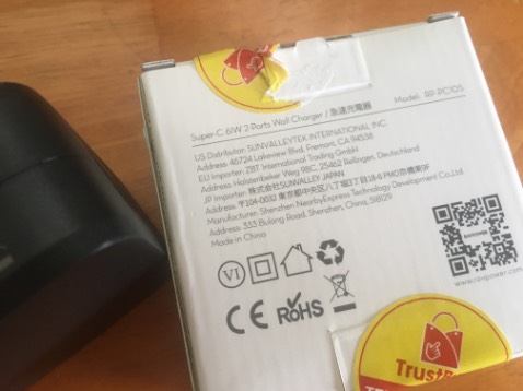 Mình mua vì cứ nghĩ là thương hiệu Mỹ như mô tả trên ảnh
Nhưng Sunvalleytek là cty và thương hiệu  của Trung Quốc
Nhìn độ sắc nét trên adpter thì sẽ rõ hơn