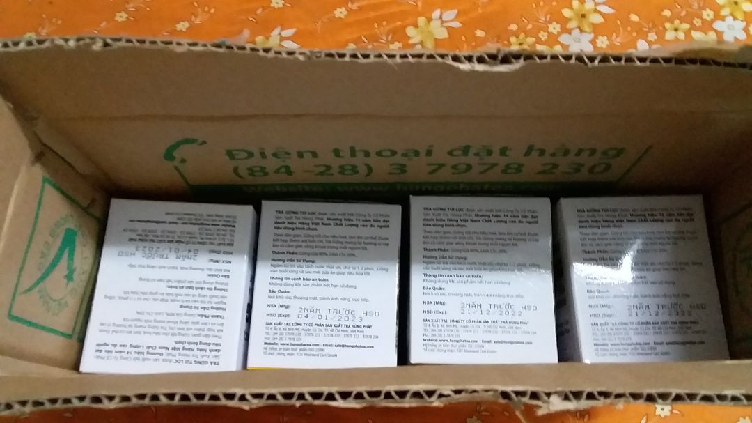 Trà ngon, nhà sản xuất và nơi bán đóng gói cẩn thận. Tiki giao hàng nhanh, shipper nhiệt tình, vui vẻ.