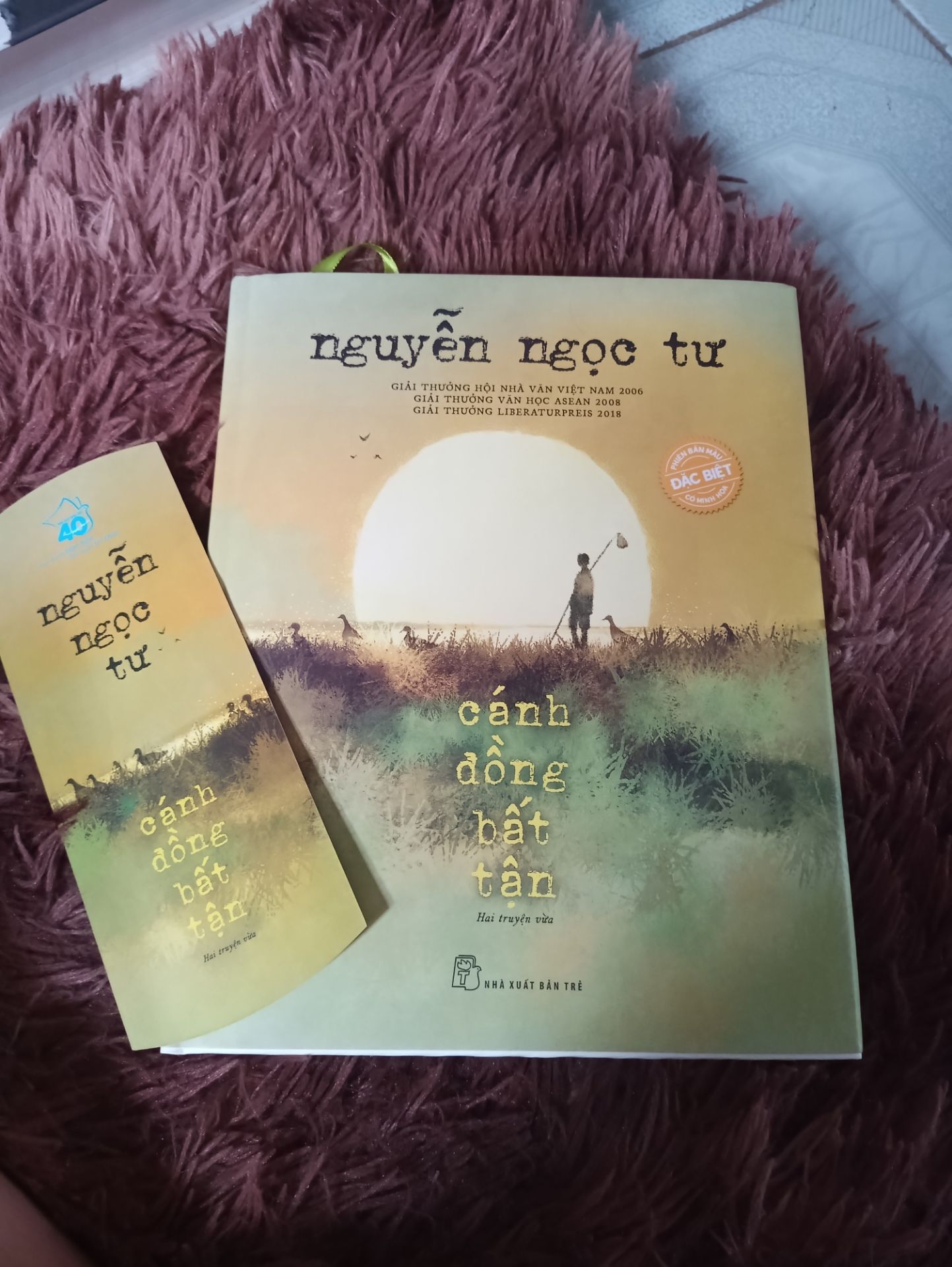 giao hàng nhanh, bao bọc rất cẩn thận( mong Tiki phát huy điểm này), sách rất đẹp, giấy chất lượng tốt, dày, gáy không bị gãy, nát, tranh minh hoạ kì công, phối màu rất hút mắt, đơn giản mà mộc mạc, phù hợp với không khí truyện.