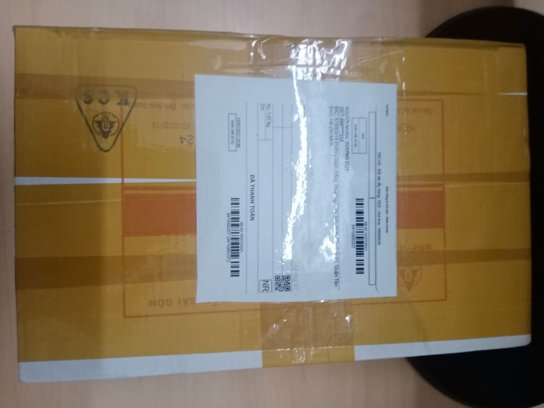 Đóng gói kỹ lưỡng, giao hàng cũng không quá lâu. chất lượng dùng thời gian xem sao