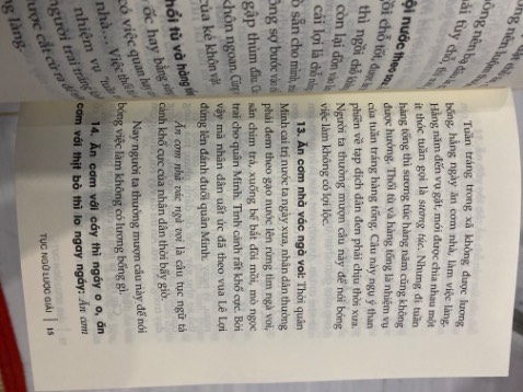 Cuốn sách giải nghĩa một số câu thành ngữ. Trình bày rõ ràng, dễ hiểu. Mình rất ưng cuốn này.