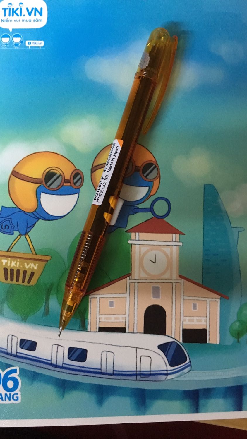 Tuyệt vời, thật sự hài lòng với cây bút chì chắc chắn như vậy, để được rất nhiều ngòi để dự trữ trong thân bút, lúc bỏ ngòi vào cũng dễ dàng nữa, viết rất chắc chắn, chỗ bấm ngay giữa thân rất tiện lợi, màu cam rất đẹp, nên mua nha mọi người. Tuyệt vời, thật sự hài lòng với cây bút chì chắc chắn như vậy, để được rất nhiều ngòi để dự trữ trong thân bút, lúc bỏ ngòi vào cũng dễ dàng nữa, viết rất chắc chắn, chỗ bấm ngay giữa thân rất tiện lợi, màu cam rất đẹp, nên mua nha mọi người.