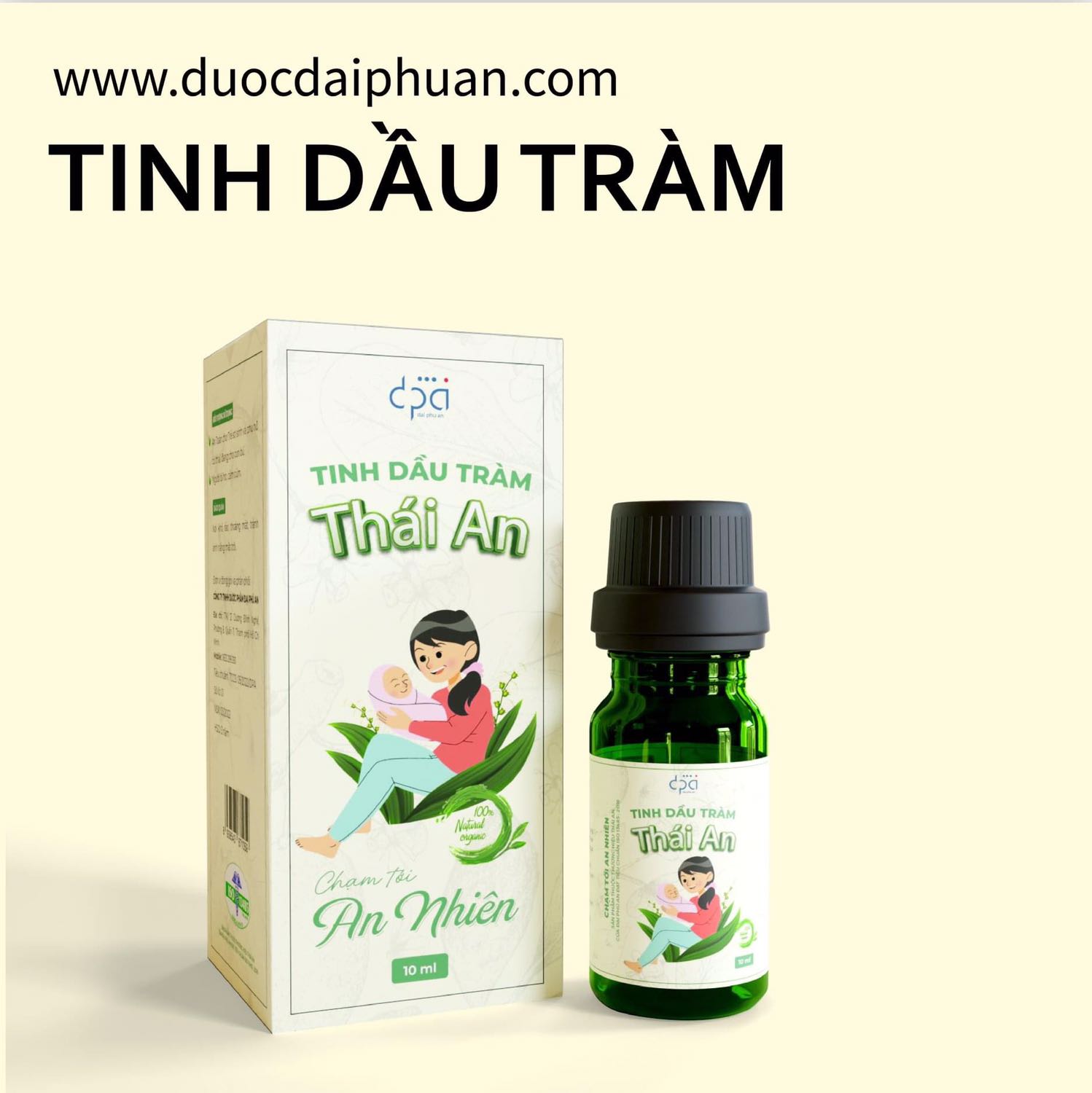 Tinh dầu tốt đạt chuẩn ISO 13485
***: Tinh dầu Thái An