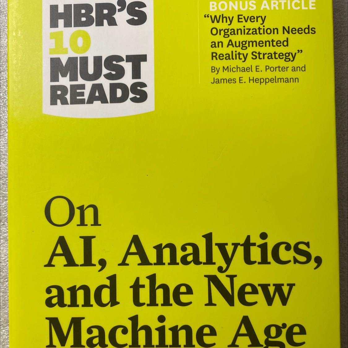 Sách gối đầu của tôi, tủ sách HBR’s 10 Must Reads kinh điển